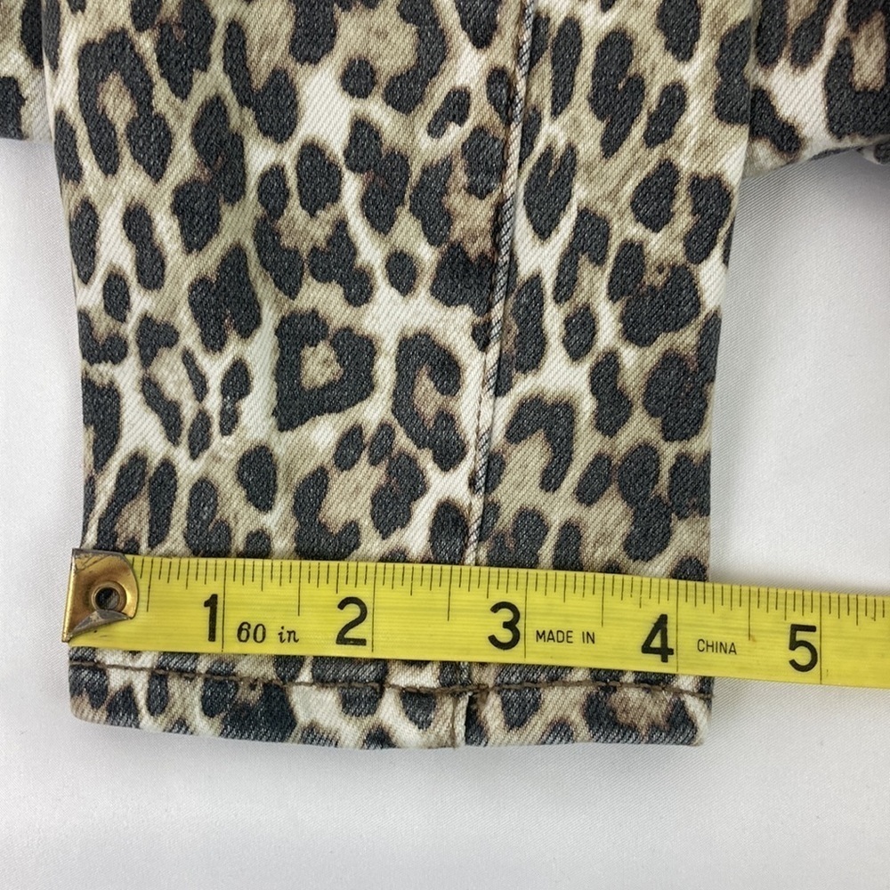 AMERICAN Eagle Leopard Print High-Rise Jegging 0 - Picture 11 of 13
